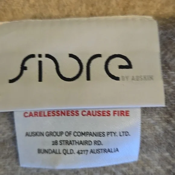 Fibre By Auskin Merino Wool Fringe 59 X 78 Throw Blanket - Picture 6 of 11